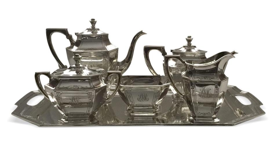 Early 20th Century Sterling Silver Tea Set