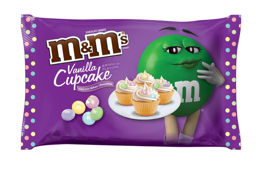 VANILLA CUPCAKE M&M's