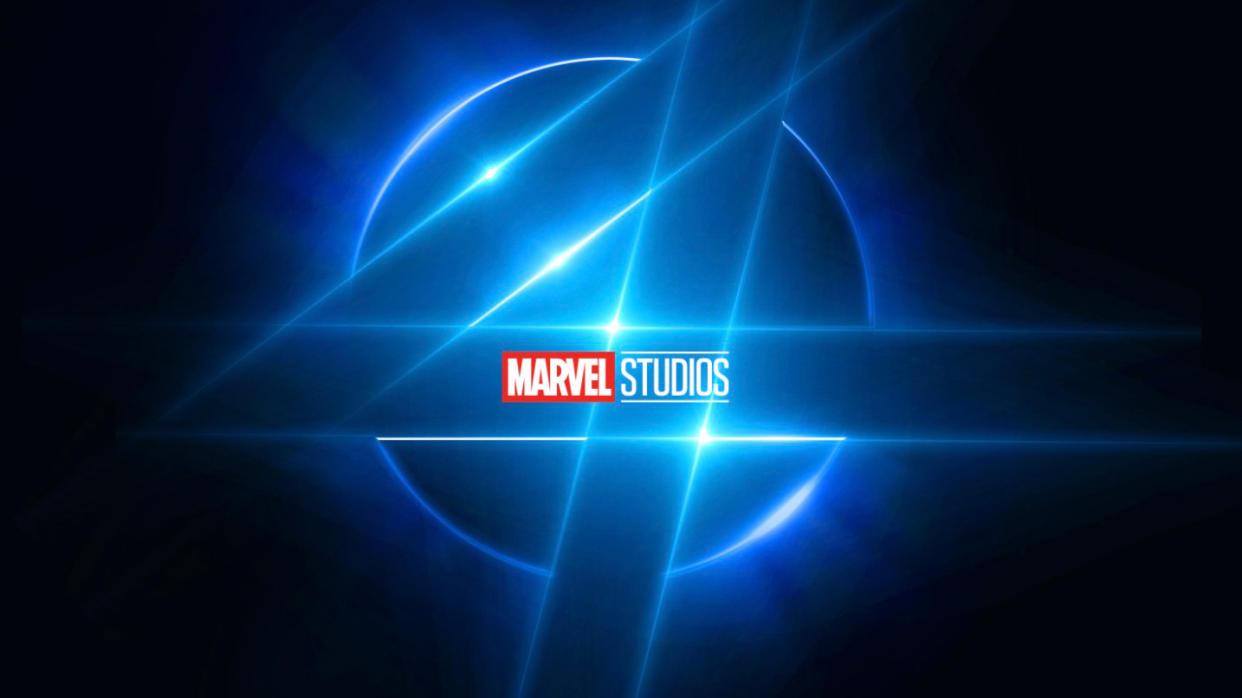  Marvel Studios' Fantastic Four logo, as revealed at Comic-Con. 