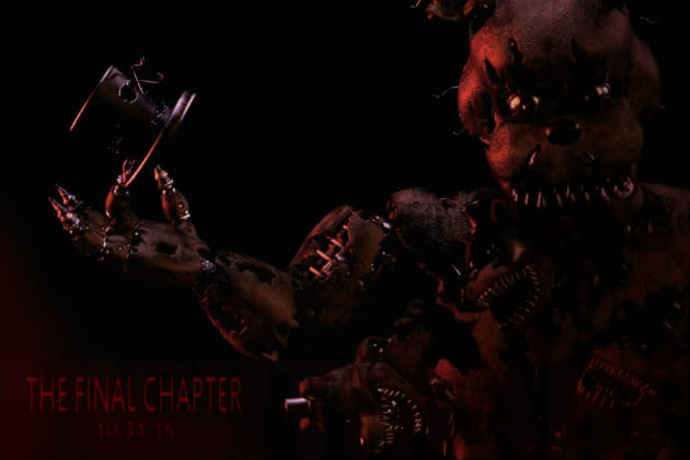 Five nights at freddy's Nightmare Foxy by Scott Cawthon