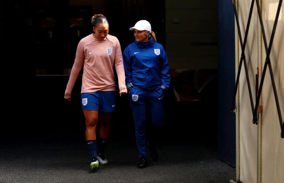 Lauren James could return for the World Cup final after her red card against Nigeria (The FA via Getty Images)