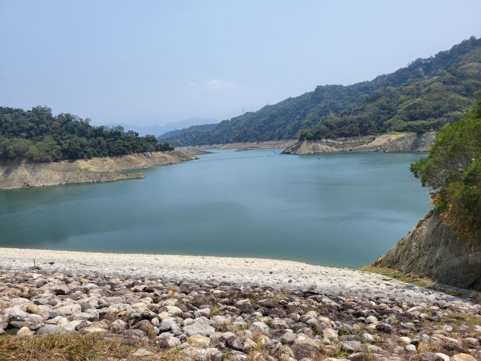 寶二水庫蓄水下週可能跌破四成，竹科對水情相當擔憂。（圖：民眾提供）