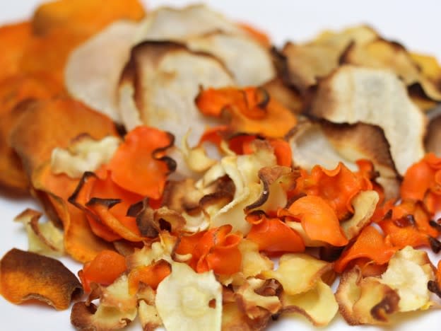 Baked Root Vegetable Chips