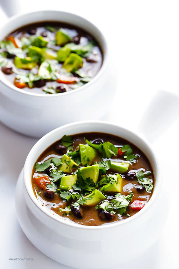 <strong>Get the <a href="http://www.gimmesomeoven.com/slow-cooker-black-bean-soup-recipe/">Slow Cooker Black Bean Soup recipe</a>&nbsp;from Gimme Some Oven</strong>