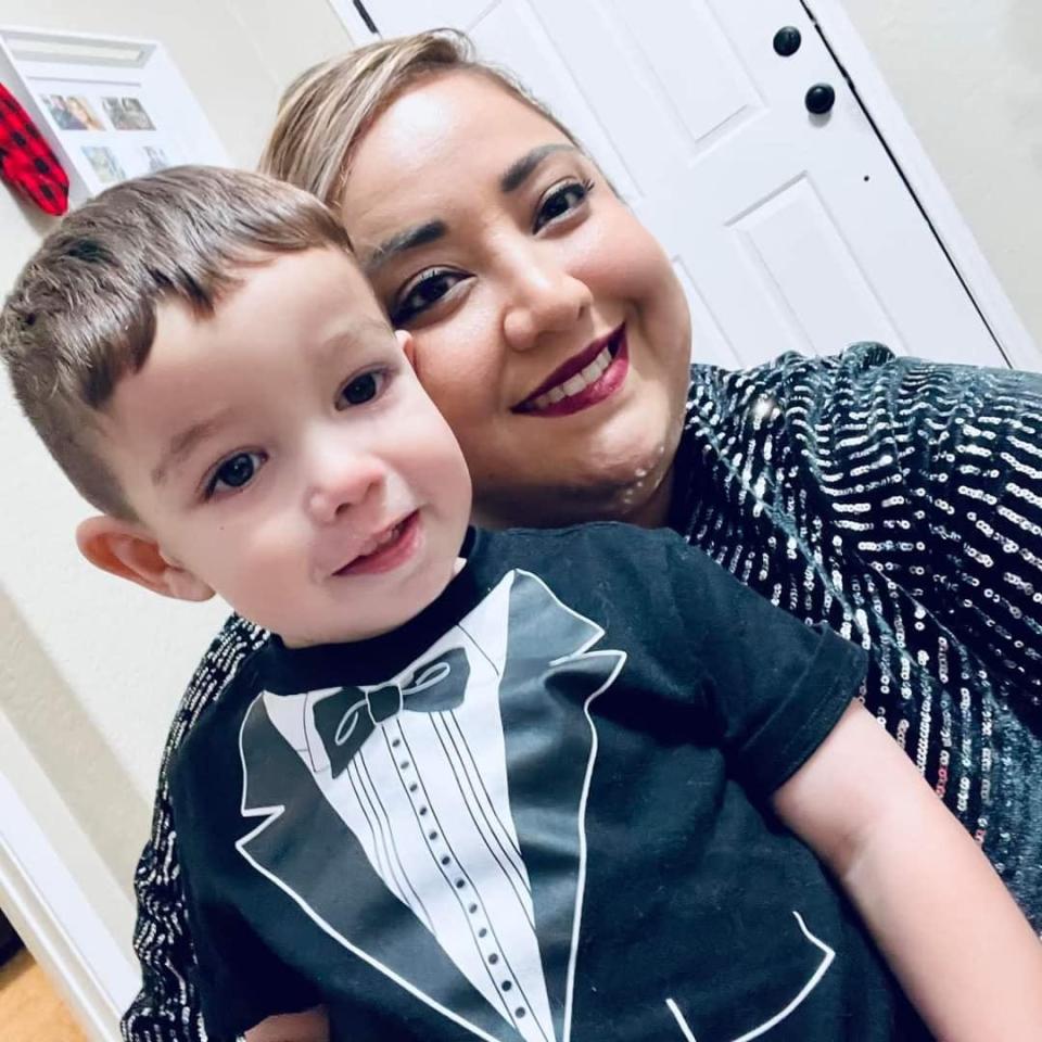 Savannah Samantha Kriger and her 3-year-old son, Kaiden Kriger, were found dead in an apparent murder-suicide, according to the Bexar County sheriff.