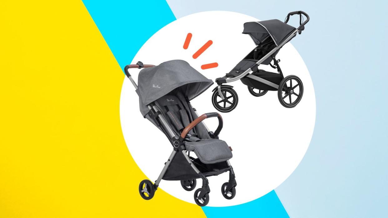 best travel strollers two with a canopy and that are collapsible and compact