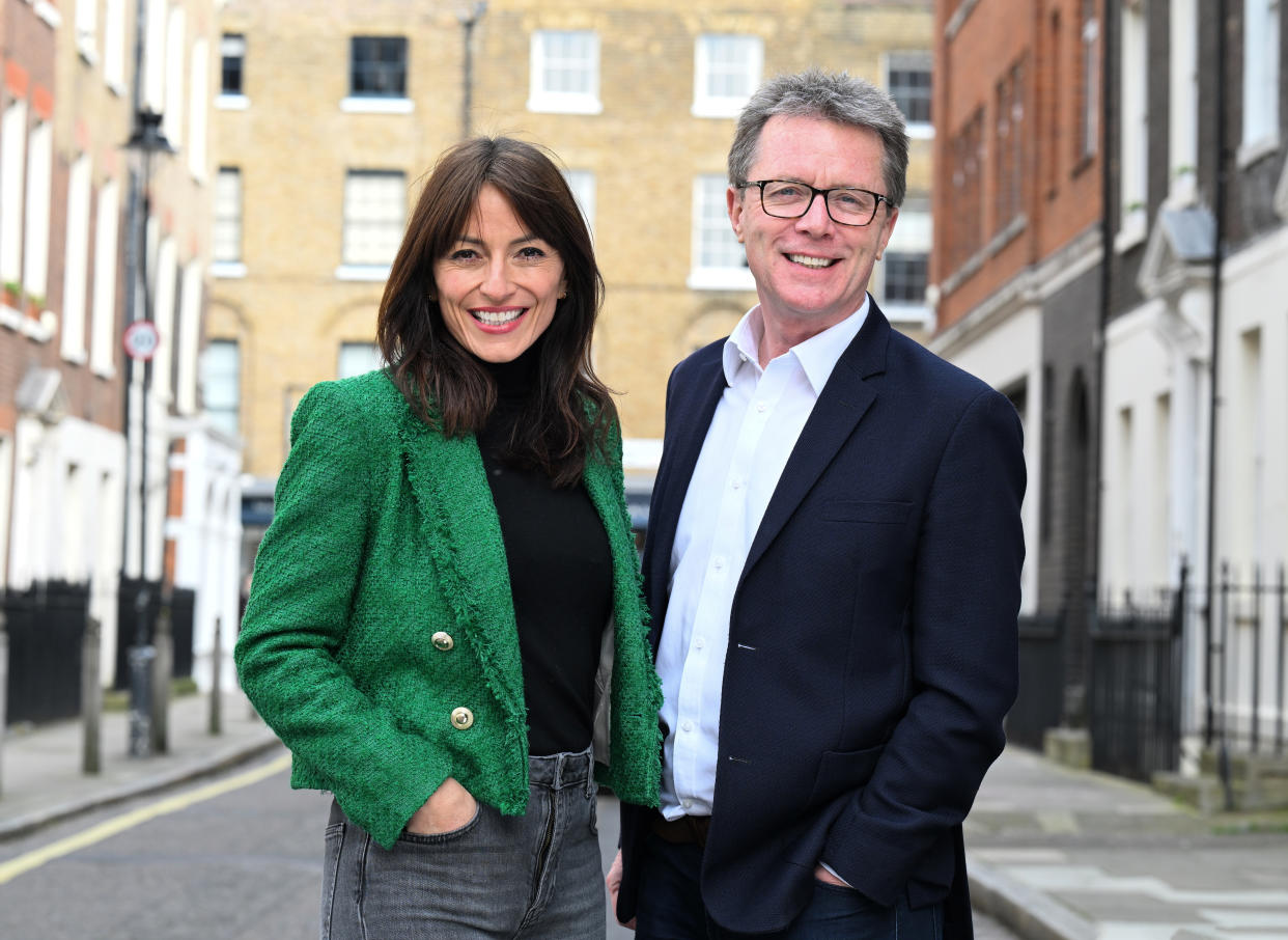 Long Lost Family's Davina McCall and Nicky Campbell. 