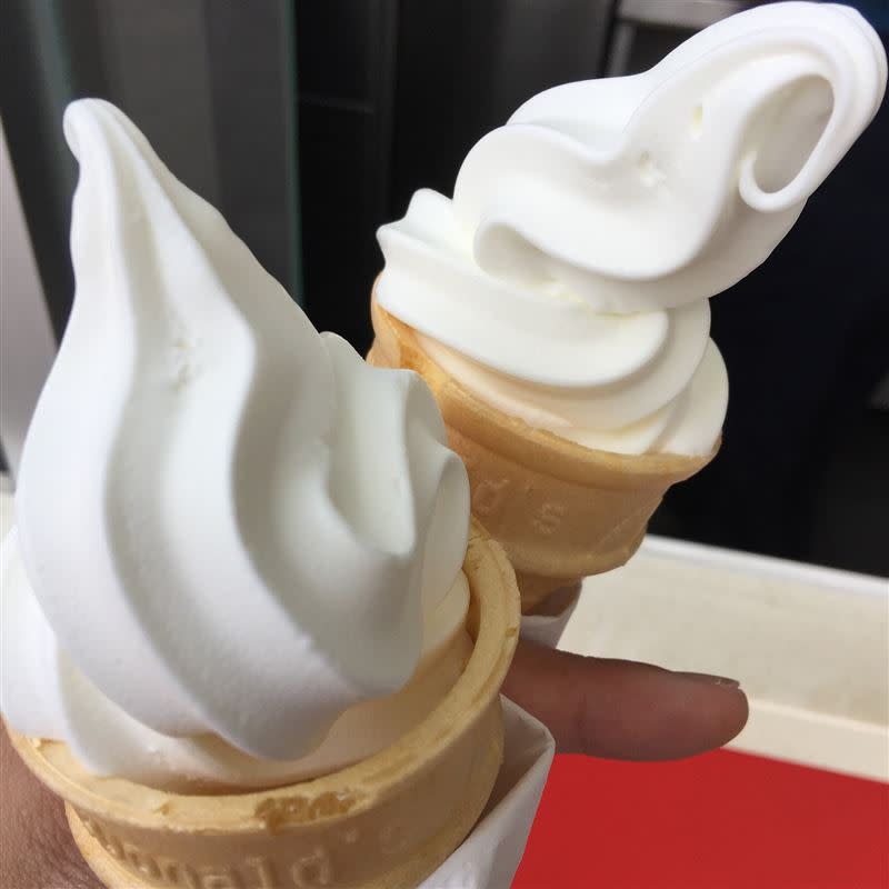 麥當勞蛋捲冰淇淋受到民眾喜愛。（示意圖／pixabay）
