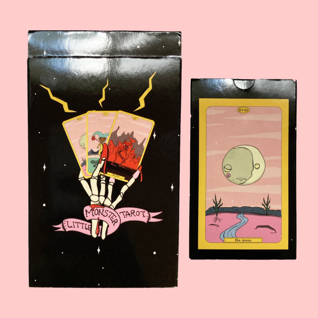 Little Monster House Tarot Cards