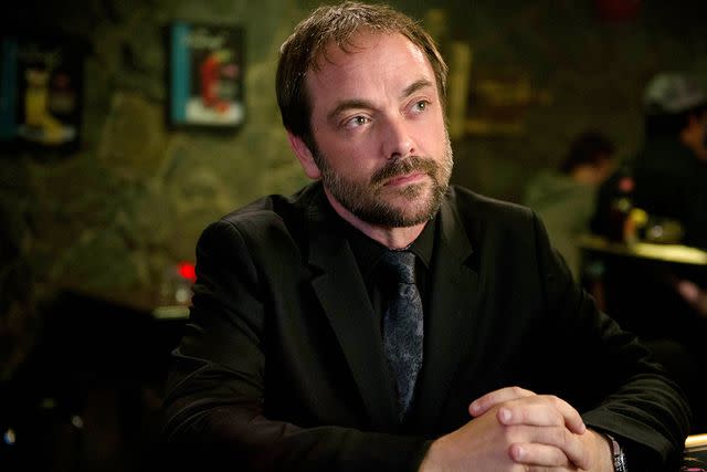 <p>Everett Collection</p> Mark Sheppard on 'Supernatural'