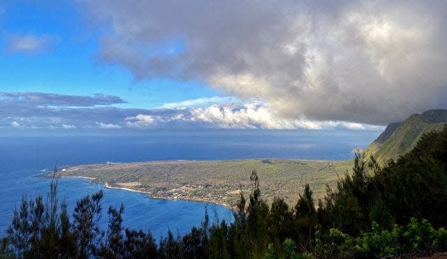 A secluded peninsula on Molokai is the site of a former colony of leprosy patients.