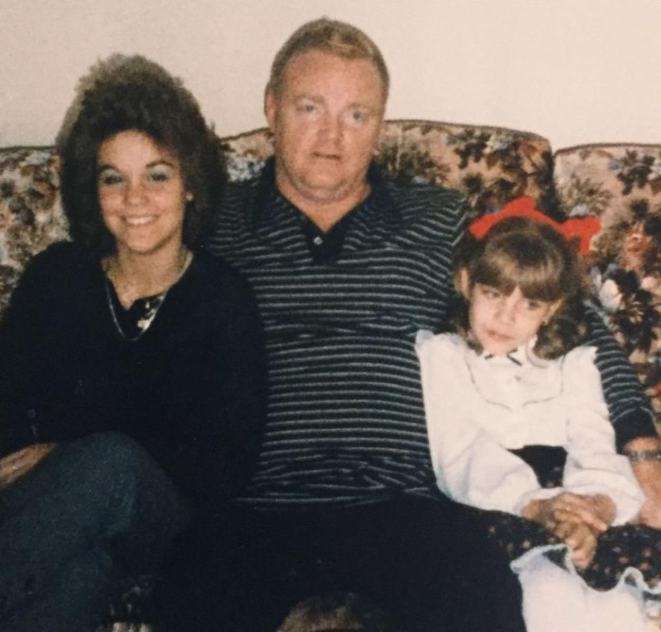 Cheryl Pierson, at left, with her father James Pierson and sister, JoAnn. | Courtesy Cheryl Pierson