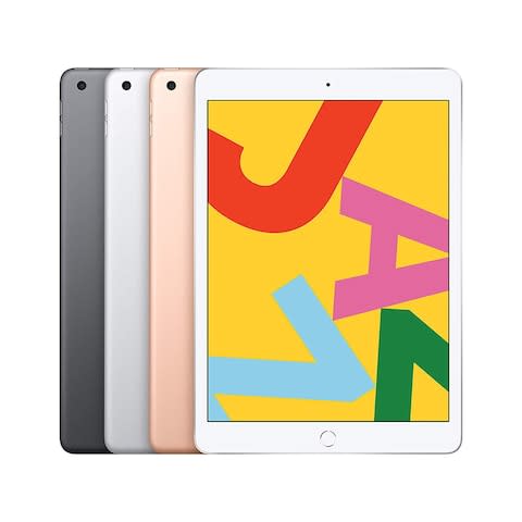 Apple iPad 10.2-inch, Wi-Fi, 32GB - Credit: Amazon