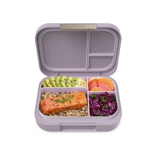 lavender bentgo modern lunch box against white background