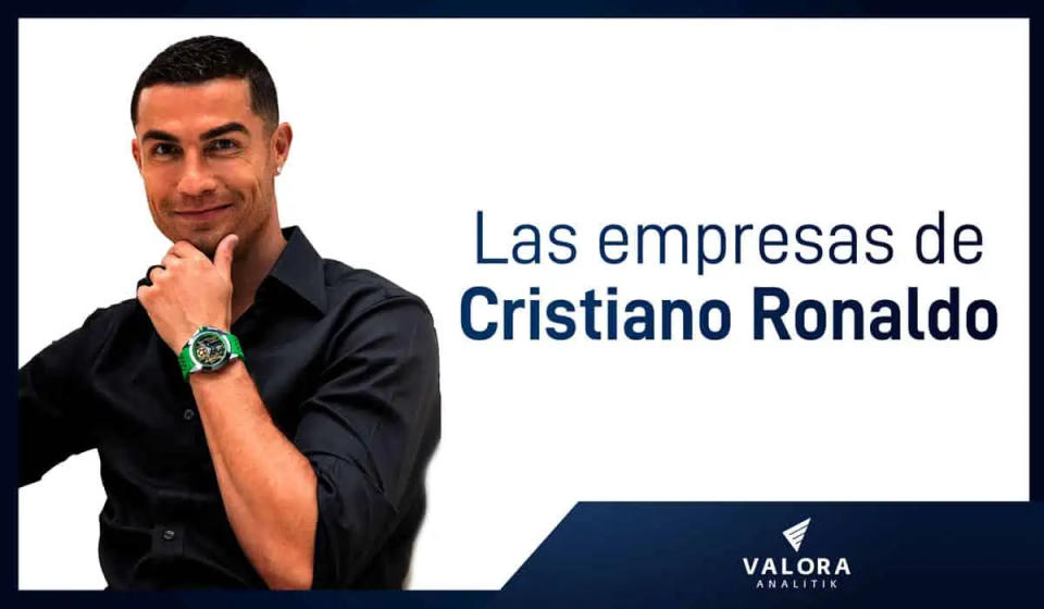 Conozca las empresas de Cristiano Ronaldo. Imagen tomada de Twitter @Cristiano.