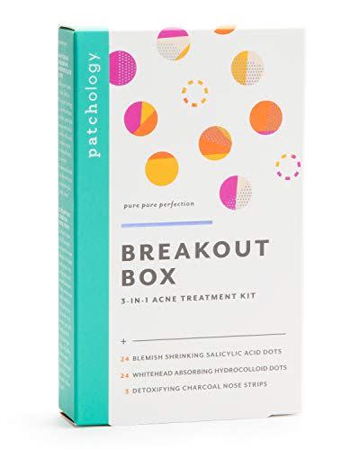 3) Breakout Box 3-in-1 Pimple & Acne Spots Treatment Patch Kit