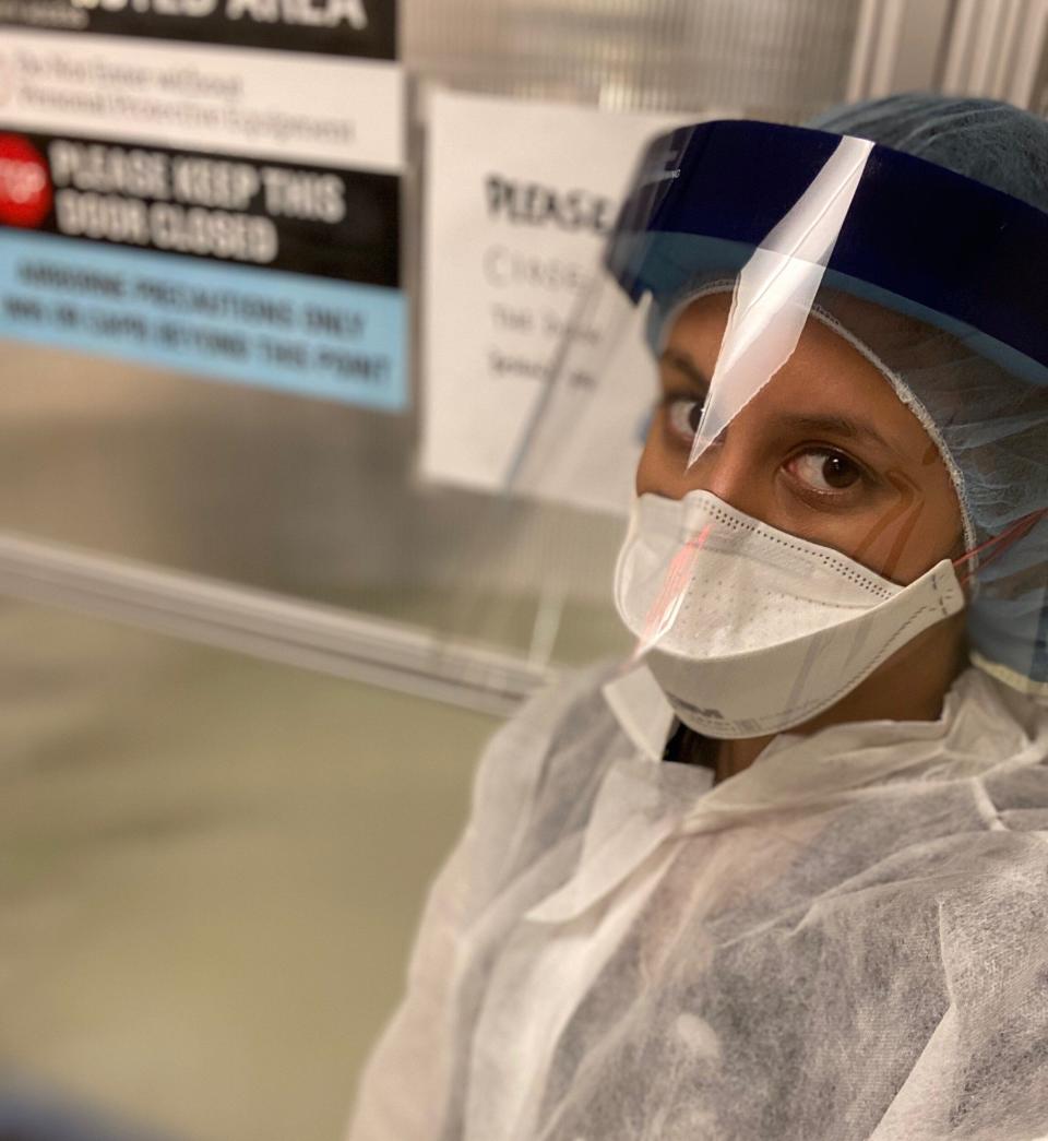 Dr. Sana Maheshwari, an emergency room doctor in New York City, is sick with COVID-19. (Courtesy of Dr. Sana Maheshwari)