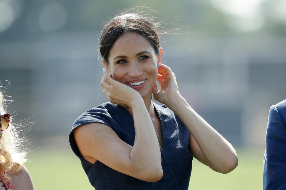 Per Post bedankte sich Meghan Markle für die Glückwünsche zu ihrem 37. Geburtstag. (Bild: AP Photo, Instagram/loopycrown3)