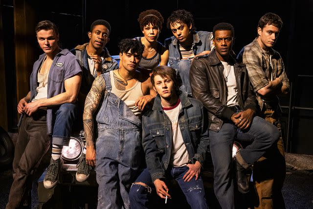 <p>Matthew Murphy</p> The Greasers in 'The Outsiders'