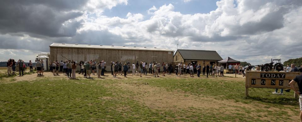 Fans have been willing to pay top price for anything from tea-towells to asparagus at Clarkson's farm (Getty Images)