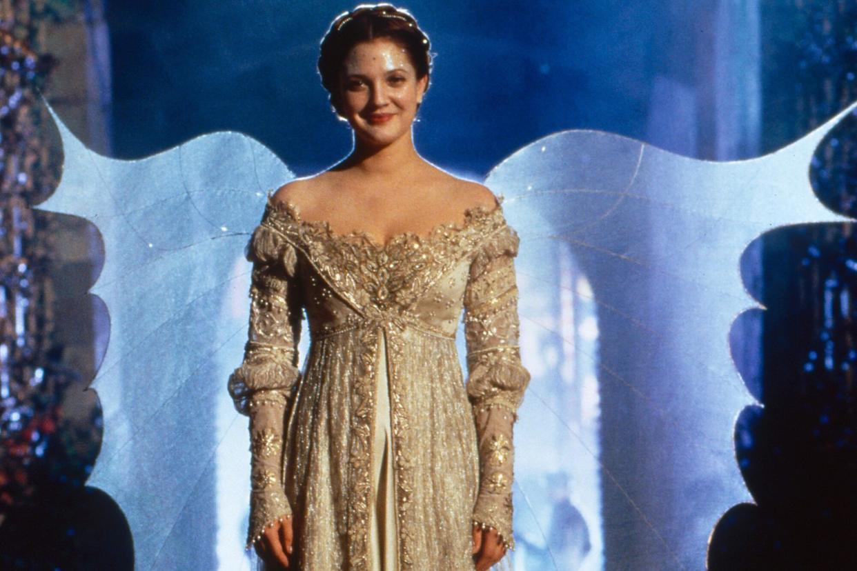 EVER AFTER, Drew Barrymore, 1998.