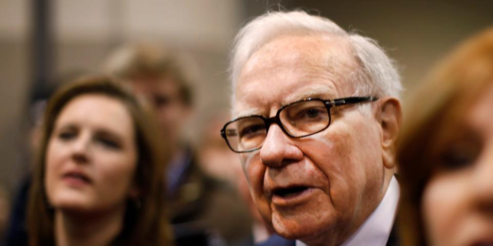 warren buffett liz claman