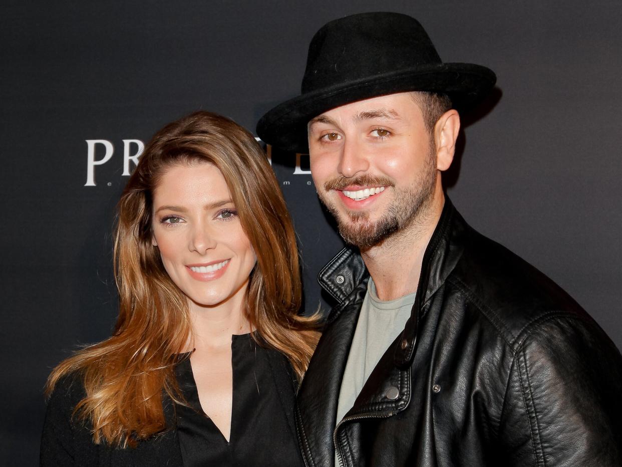 Ashley Greene and Paul Khoury attends the launch of '6 Bullets To Hell' on May 10, 2016 in Los Angeles, California