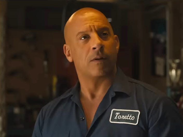 Vin Diesel as Dominic Toretto in "Fast X."