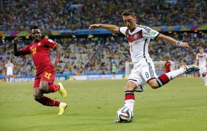 Will the U.S. team be able to contain Germany's Mesut Ozil? (AP)