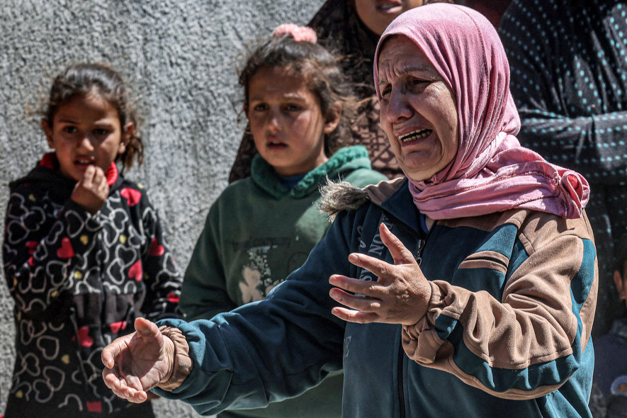 Gaza mourners in Rafah (Said Khatib / AFP - Getty Images)