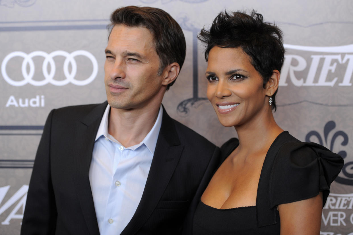 Halle Berry and hOlivier Martinez, here in 2012, have finalized their divorce eight years after breaking up. 