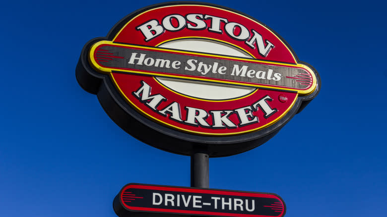 Boston Market sign 