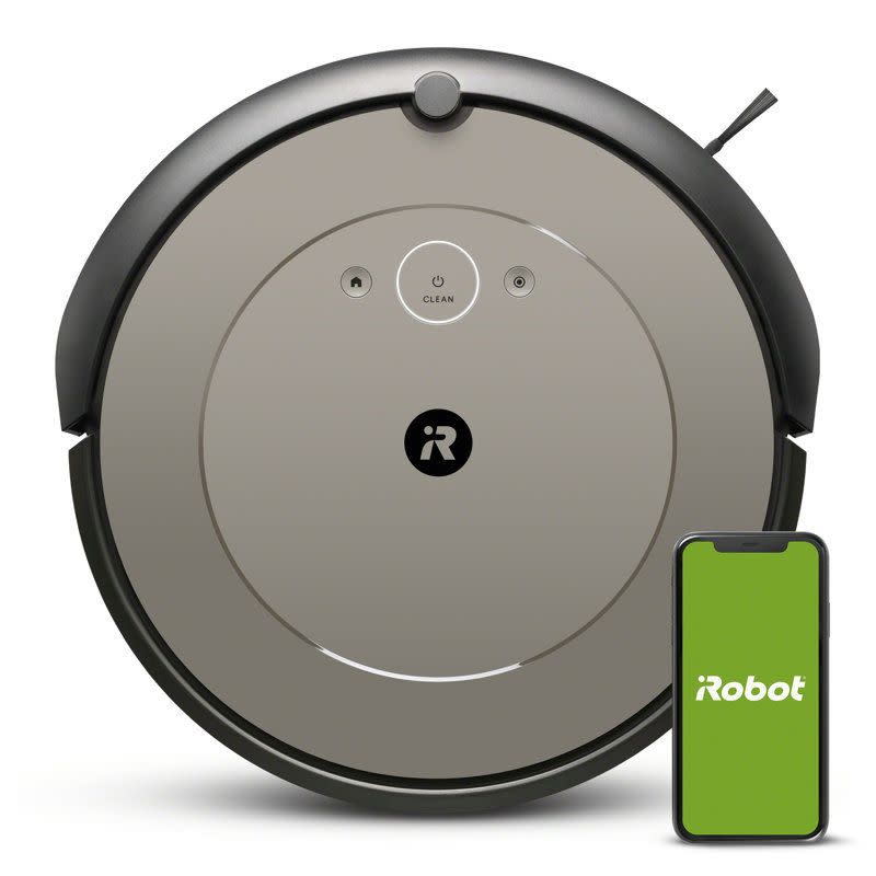 <p><a href="https://go.redirectingat.com?id=74968X1596630&url=https%3A%2F%2Fwww.wayfair.com%2F--%2Fpdp%2Firobot--irobot%25c2%25ae-roomba-i1-1152-wifi%25c2%25ae-connected-robot-vacuum-i115220-l863-irb10083.html&sref=https%3A%2F%2F" rel="nofollow noopener" target="_blank" data-ylk="slk:Shop Now;elm:context_link;itc:0;sec:content-canvas" class="link ">Shop Now</a></p><p>Roomba I1 (1152) Robot Vacuum</p><p>wayfair.com</p><p>$179.99</p>