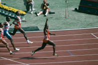 <b>No. 2: Ben Johnson goes for glory to disgrace</b><br>Johnson won gold and set a world record in the 100-metre in Seoul in 1988, only to have it taken away after he was caught using steroids.