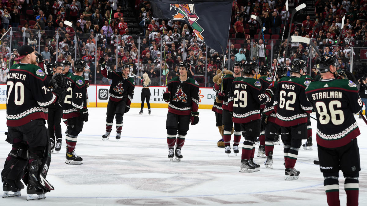 Everything you need to know about the first NHL, Coyotes game at Mullett  Arena - PHNX