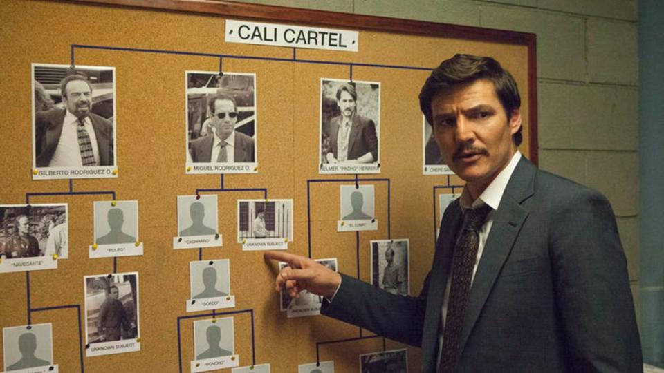 Pedro Pascal in "Narcos." (Juan Pablo Gutierrez/Netflix)