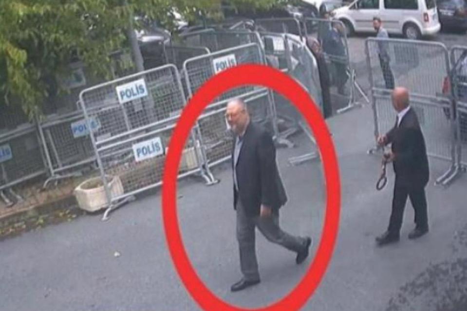 Jamal Khashoggi was last seen entering the Saudi consulate in Istanbul on October 2: REUTERS