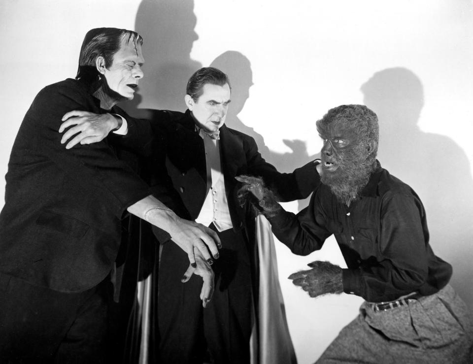 ABBOT & COSTELLO MEET FRANKENSTEIN, Glenn Strange, Bela Lugosi, Lon Chaney, Jr., 1948