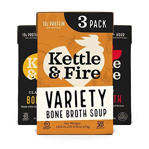 5) Kettle & Fire Bone Broth Variety Pack