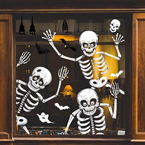 Skeleton Window Stickers