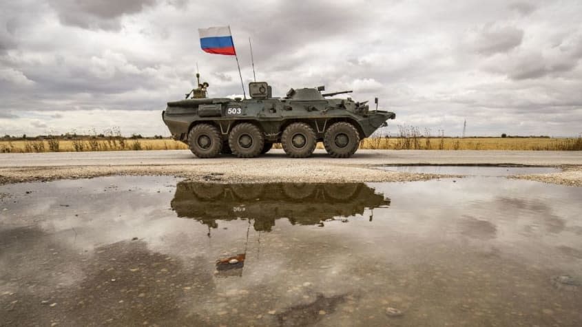 A Russian tank.