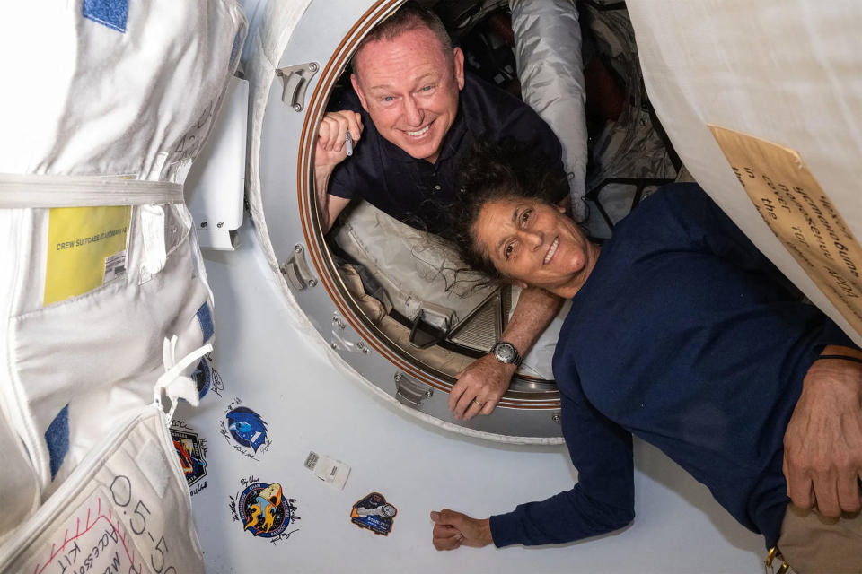 Butch Wilmore und Suni Williams (NASA über AFP – Getty Images)