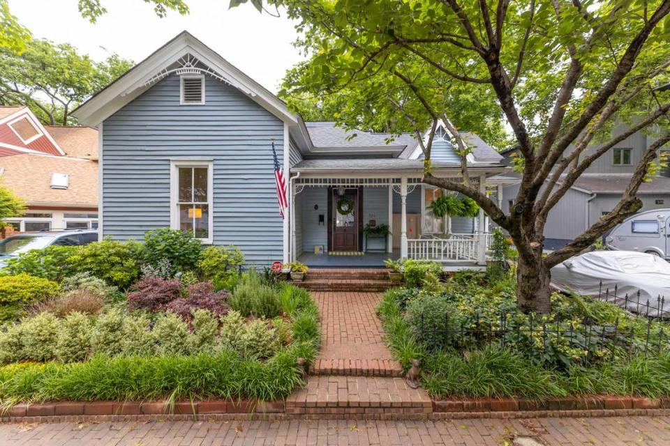 Jason Tornow and Paul Berry-Tornow live in one of Charlotte’s oldest homes. It was built in 1820.