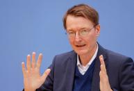 News conference of German Health Minister Karl Lauterbach on the COVID-19 situation in Germany