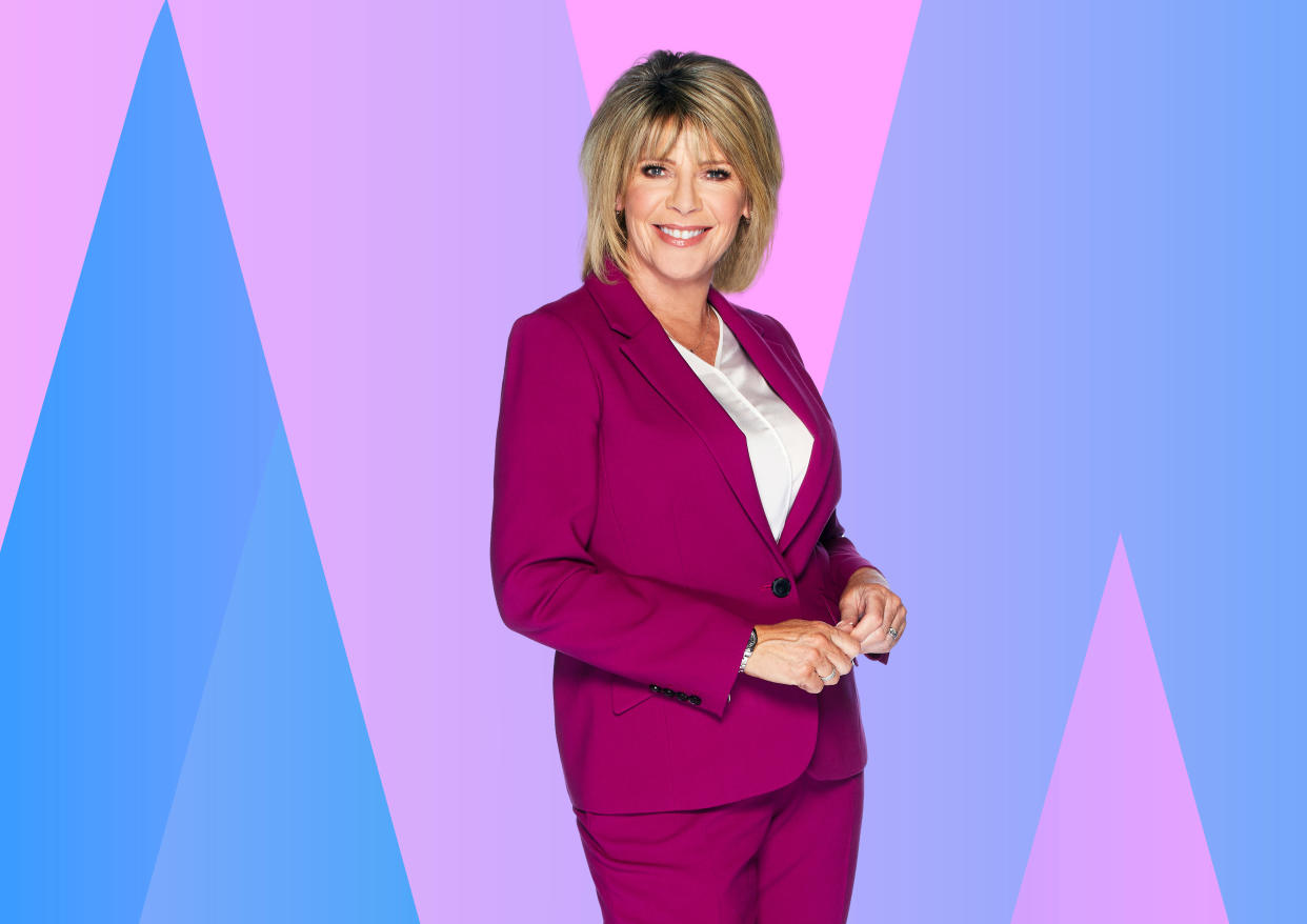 EDITORIAL USE ONLY
From ITV Daytime

LOOSE WOMEN
Weekdays on ITV 

PICTURED: Ruth Langsford

(C) ITV 

Photographer Nicky Johnston

For further information please contact PETER GRAY
07831 460 662 Peter.gray@itv.com

This photograph is Â© ITV and can only be reproduced for editorial purposes directly in connection with the  programme LOOSE WOMEN or ITV. Once made available by the ITV Picture Desk, this photograph can be reproduced once only up until the Transmission date and no reproduction fee will be charged. Any subsequent usage may incur a fee. This photograph must not be syndicated to any other publication or website, or permanently archived, without the express written permission of ITV Picture Desk. Full Terms and conditions are available on the website www.itv.com/presscentre/itvpictures




