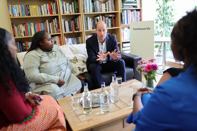 <p>Chris Jackson/Getty Images</p> Prince William in Lambeth, London