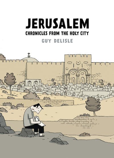Cover of <em>Jerusalem: Chronicles of the Holy City</em> by Guy Delisle. <a href="https://drawnandquarterly.com/books/jerusalem/" rel="nofollow noopener" target="_blank" data-ylk="slk:Drawn & Quarterly;elm:context_link;itc:0;sec:content-canvas" class="link ">Drawn & Quarterly</a>