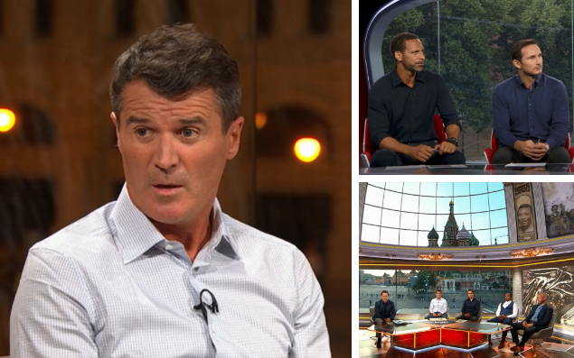 Roy Keane has found his punditry niche as one of a small army of TV experts at this World Cup - BBC & ITV