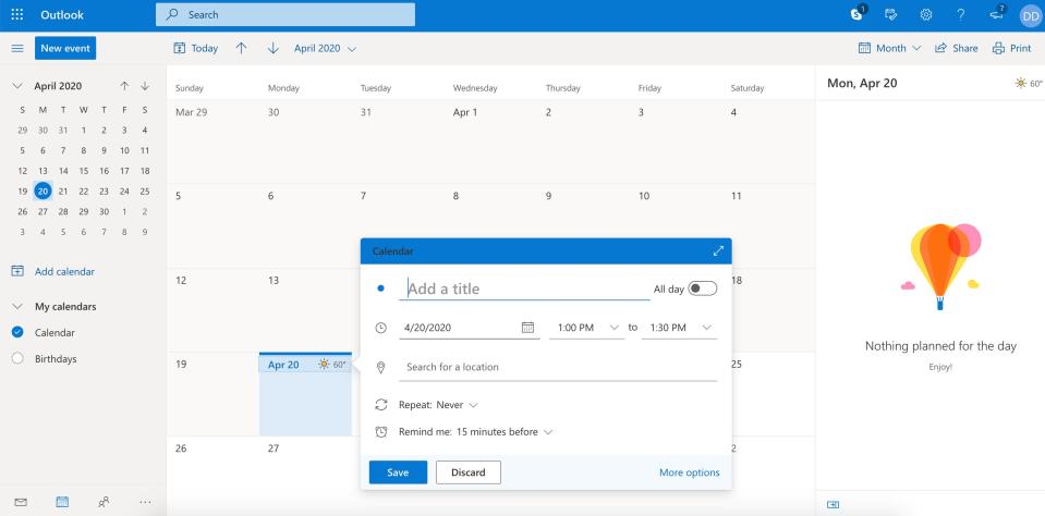 How to send a calendar invite in Outlook   2