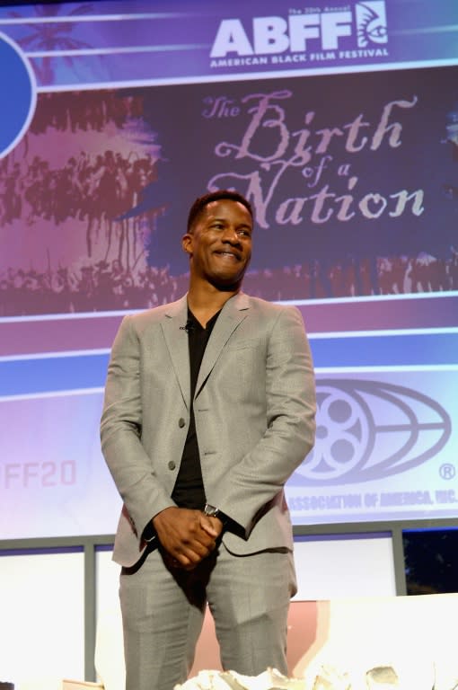 Nate Parker attends The American Black Film Festival first look at "A Birth Of A Nation" on June 17, 2016 in Miami Beach, Florida